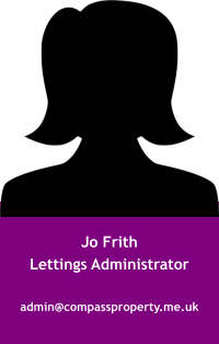 Jo Frith Lettings Administratoradmin@compassproperty.me.uk