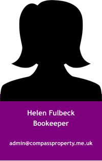 Helen Fulbeck Bookeeper  admin@compassproperty.me.uk